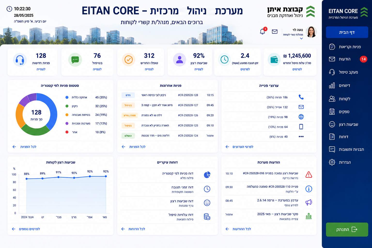 מערכת קשרי לקוחות